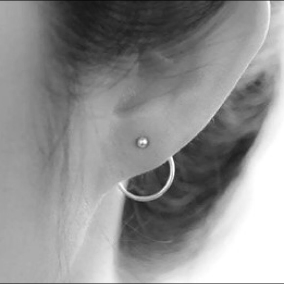 Ear Jackets - Illusion Stud/Threader Earrings - Picture 2 of 7